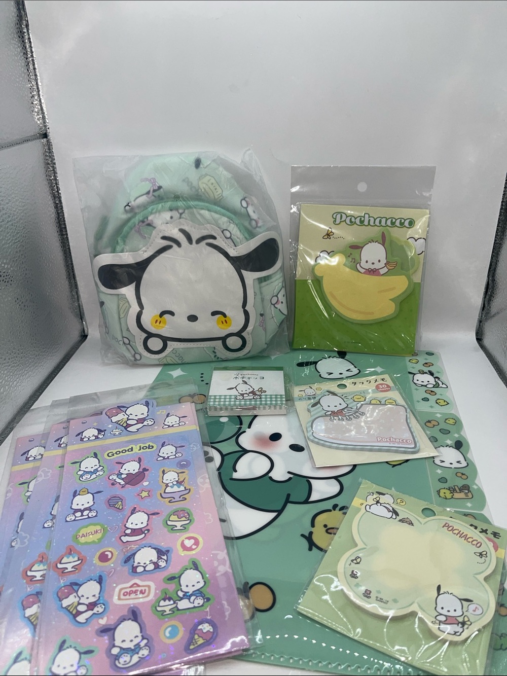 Sanrio Pochacco 9 piece Cute Stationery Set